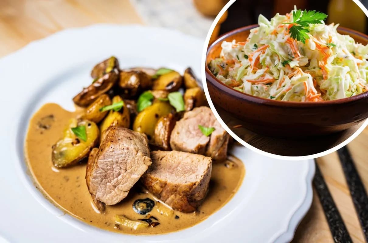 Jaką surówkę do polędwiczek w sosie grzybowym wybrać, by zachwycić?