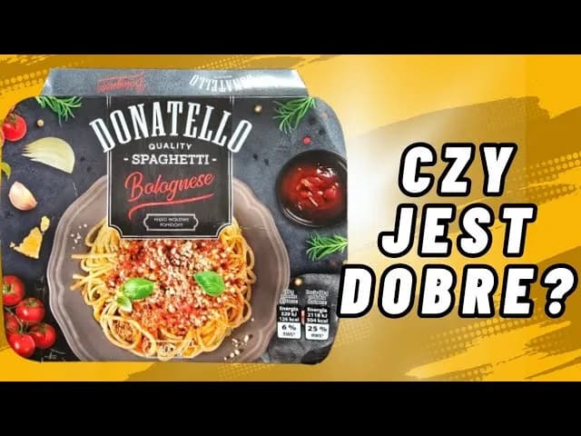 Spaghetti Donatello Biedronka: Opinie, skład i domowa alternatywa
