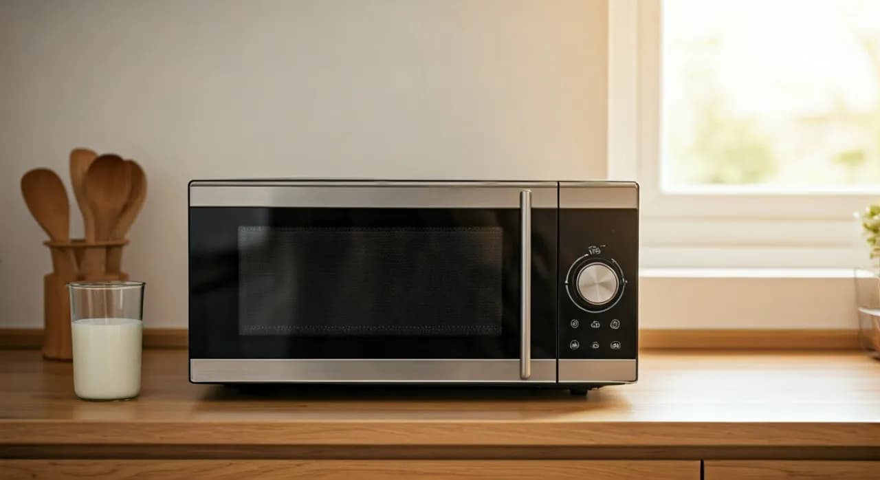 Jak podgrzać mleko w mikrofali: 5 bezpiecznych kroków + porady